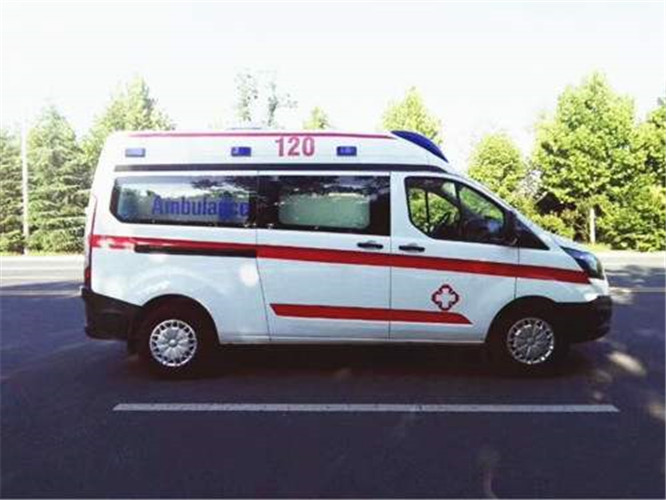 蚌山救护车出租服务案例6
