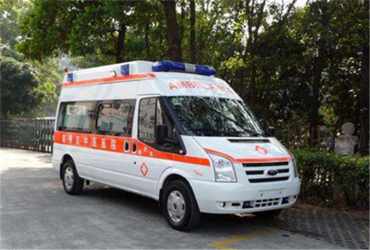 蚌山救护车出租服务案例8