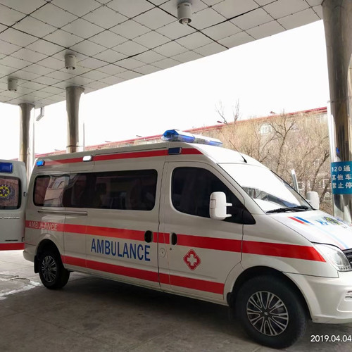 蚌山救护车出租服务案例2